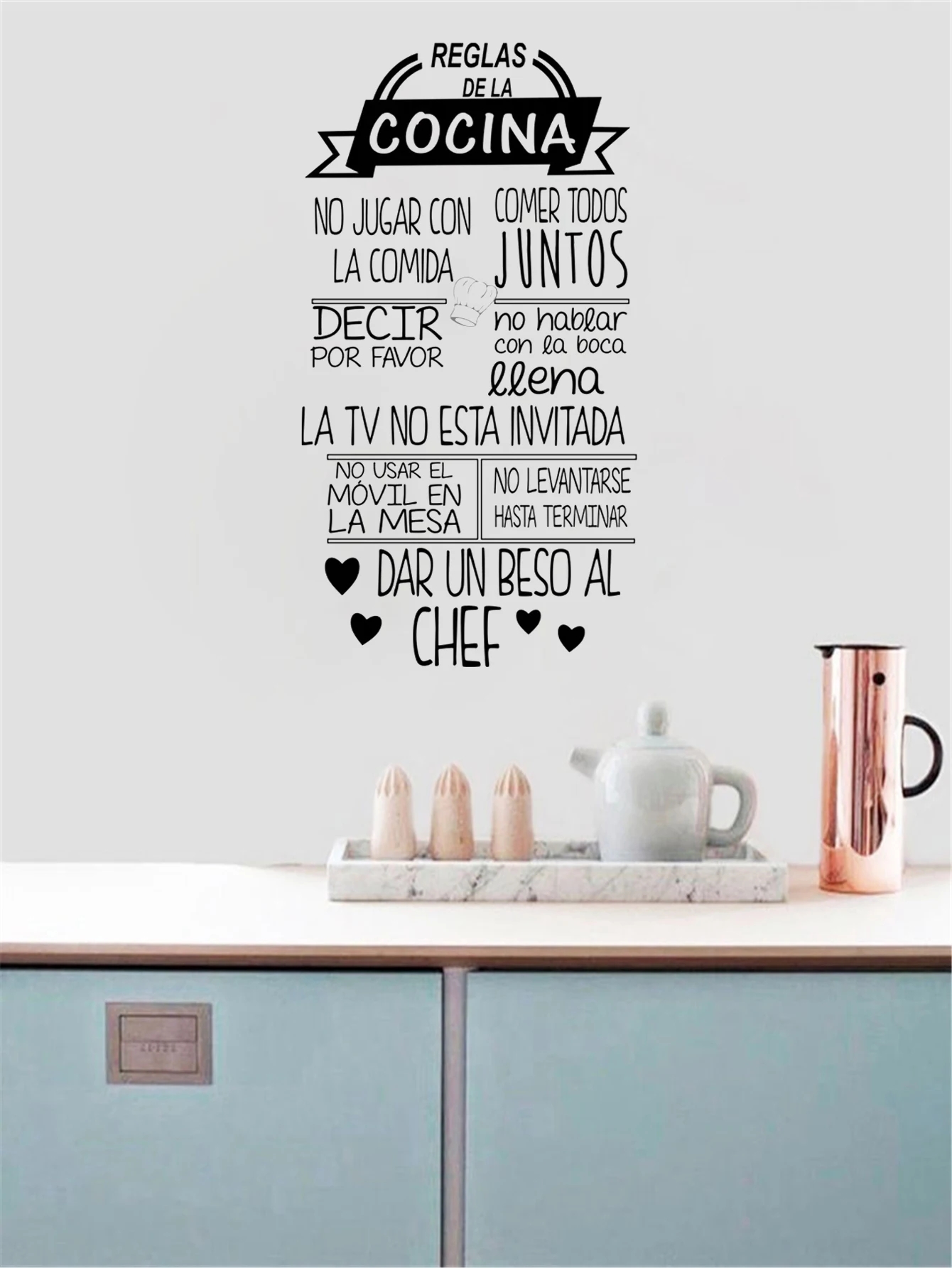 1 шт., съемные настенные накле – обзор и цена Interior Design Kitchen