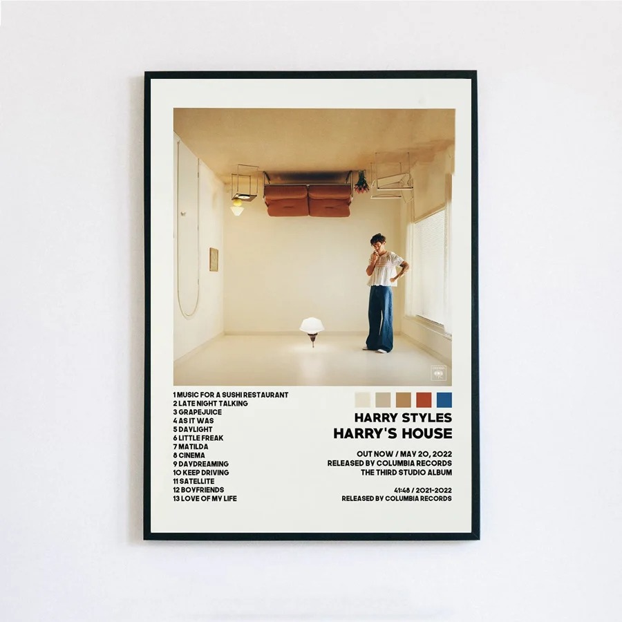Новый постер H-Harry's House,  – обзор и цена Interior Design Sketch